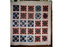 1860-1880 Square in a Square quilt