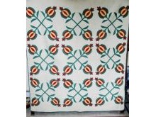 1850 pomegranate quilt