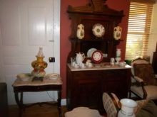 Victorian Buffet with marble top